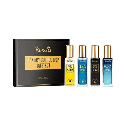 Collection Luxe Homme – 4 Parfums de Caractère