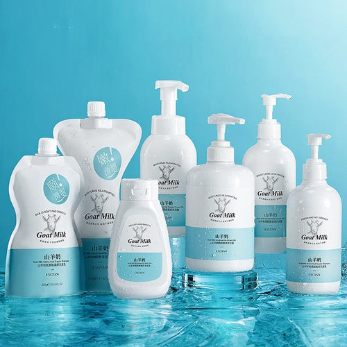 Shampooing & Gel Douche au Lait de Chèvre – Soin Douceur