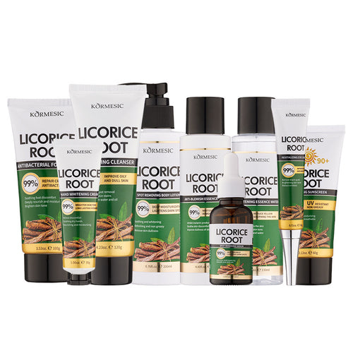 Coffret Soin Corps Réglisse – Routine Complète 10 Pièces
