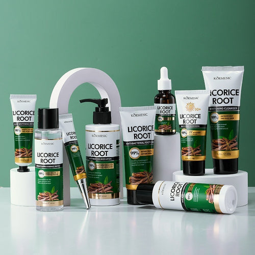 Coffret Soin Corps Réglisse – Routine Complète 10 Pièces
