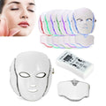 Masque LED Visage & Cou – Thérapie Lumière 7 Couleurs